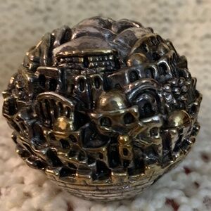 Vintage Sam Philipe Jerusalem sculpture, signed.